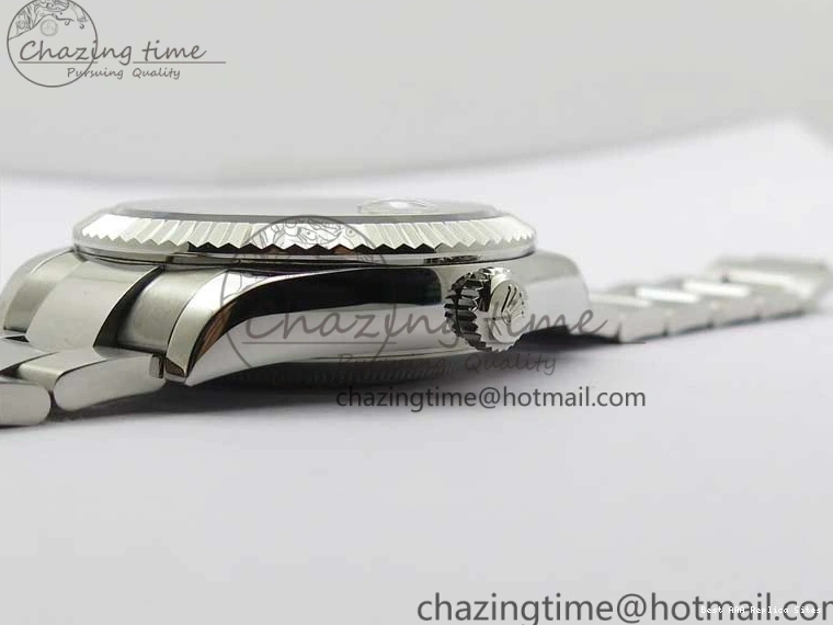 Good Copy Rolex Watches TechFriendly Bracelet to 2880 White Best Dial 326934 1:1 on 23J Edition Asian SS Noob SS Sky-Dweller 1219